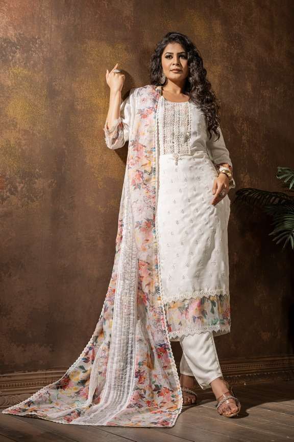 Jaipur Kurta Pant Dupatta Set – Monamaar